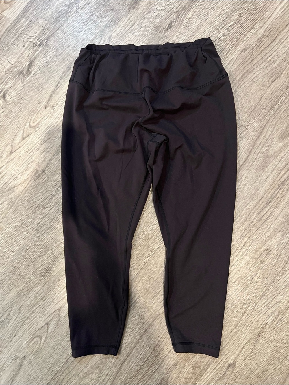 lululemon athletica Black Cropped Leggings